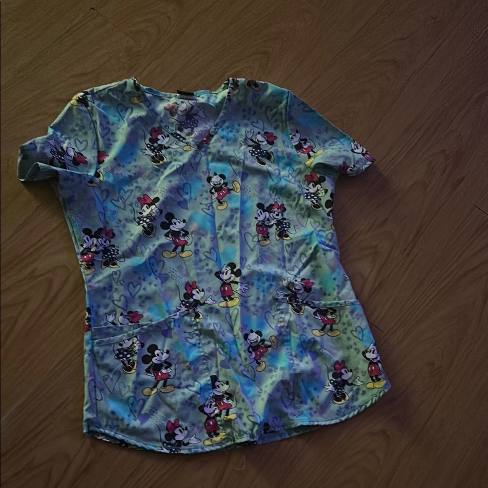Mickey Mouse Scrub Top